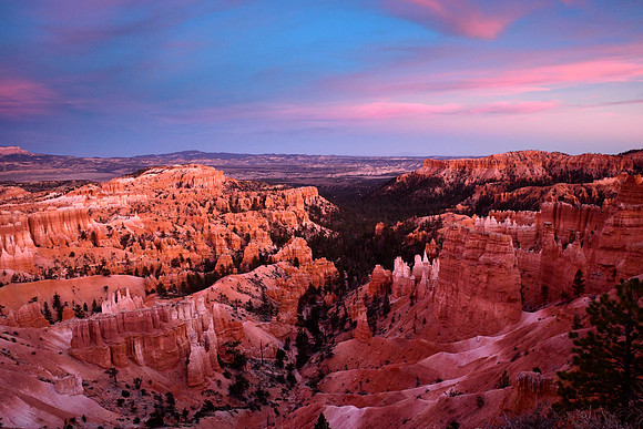 bryce canyon sunset