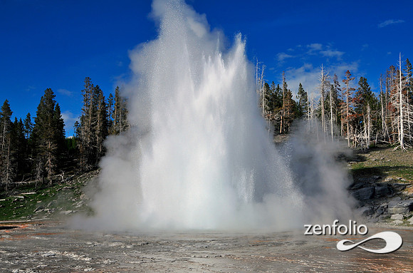 grand geyser evening eruption,may 2012.42 thru 48.