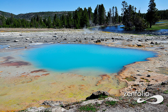 biscuit basin pool,2012.