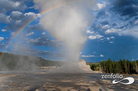castle geyser,july 27th 2012