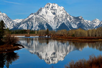 mt.moran morning reflection.
