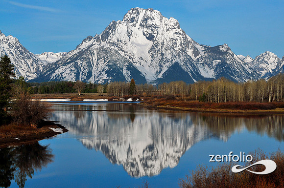 mt.moran morning reflection.