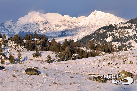 beartooth mtns.late afternoon.