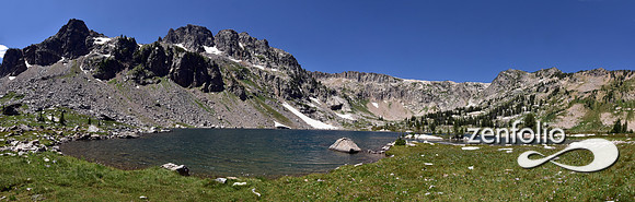 lake solitude panorama