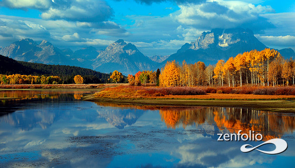 mt.moran sunrise fall colors,october 2012
