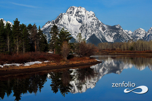 mt.moran morning reflection.