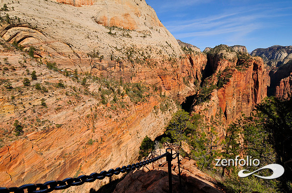 angels landing trail.