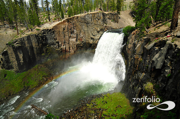 rainbow falls.
