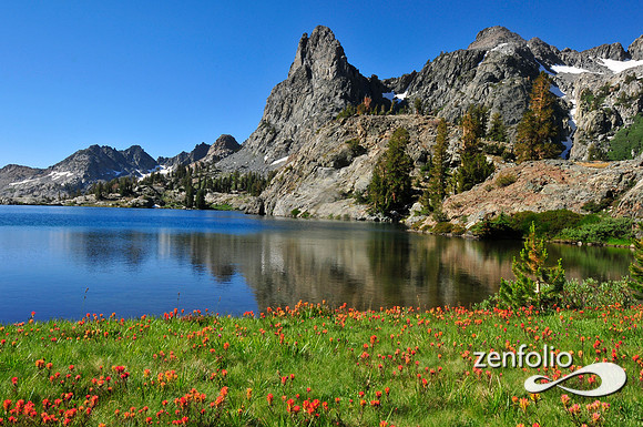 high sierra lake