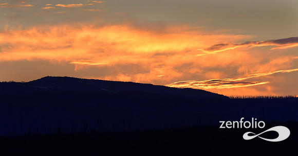 south yellowstone sunrise.