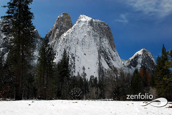 yosemite valley winter 2007
