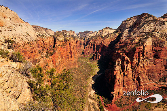 zion canyon canyon sunrise.