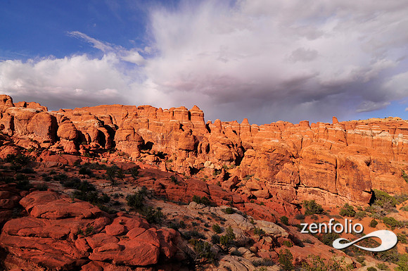 fiery furnace afternoon clouds.