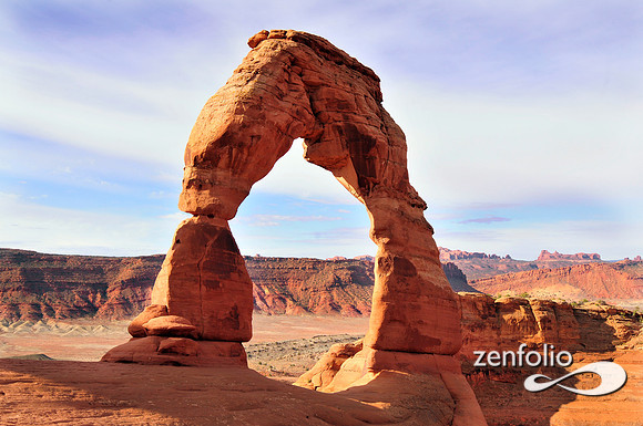 delicate arch sunrise.