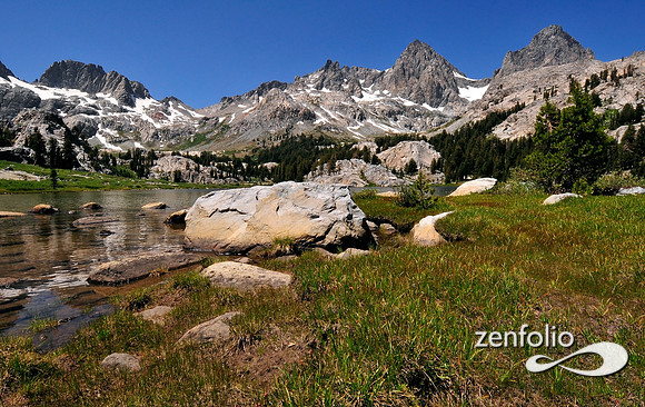 high sierra lake